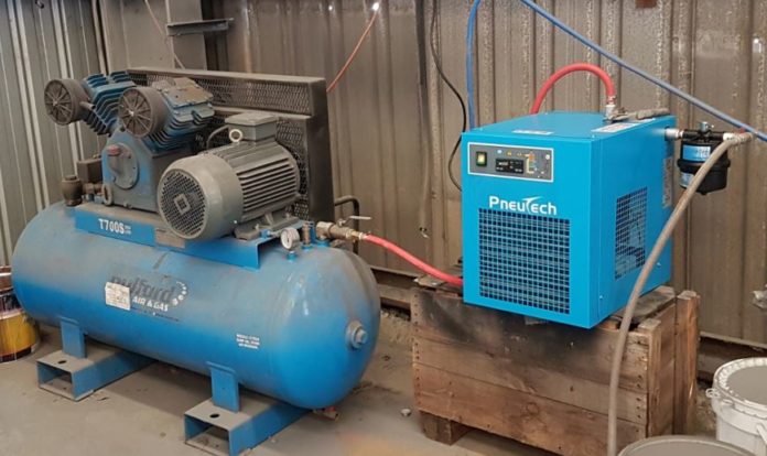 air compressor and air dryer