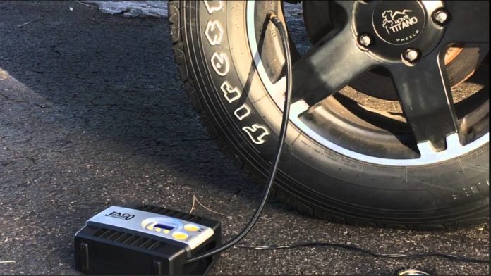air compresor car tire